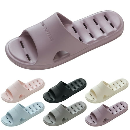 Aayomet Summer Slippers for Women Fashion Four Seasons Women Slippers Flat Bottom Non Slip Lightweight Home Bathroom Comfortable Purple 8.5
Aayomet Summer Slippers for Women Fashion Four Seasons Women Slippers Flat Bottom Non Slip Lightweight Home Bathroom Comfortable Purple 8.5