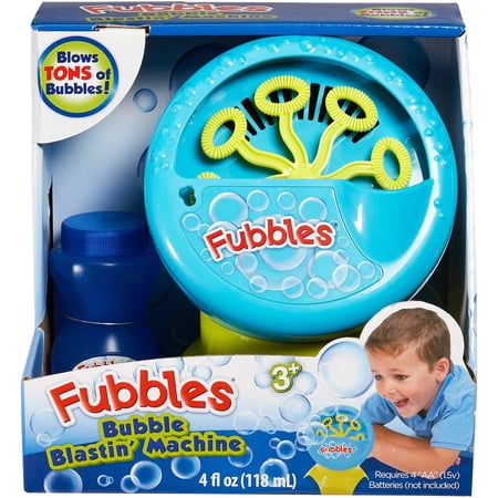 Little Kids Fubbles Bubble Blastin' Machine, Blue - Walmart.com