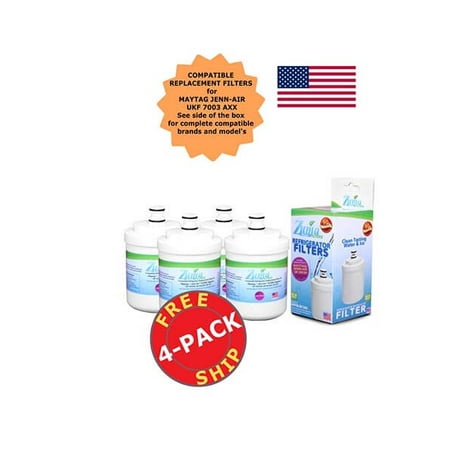 Zuma Filters™ Brand Refrigerator Water and Ice Filter compatible with Maytag® UKF5001AXX (4 Pack) OPFM-RF300
Zuma Filters™ Brand Refrigerator Water and Ice Filter compatible with Maytag® UKF5001AXX (4 Pack) OPFM-RF300