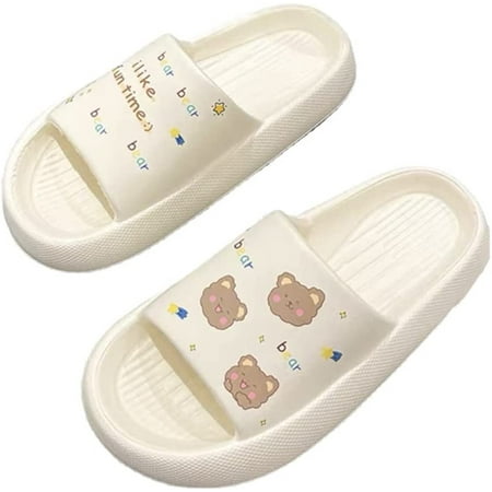 CoCopeaunt Little Bear Women Thick Platform Cloud Slippers Summer Beach Eva Soft Sole Slide Sandals Leisure Men Ladies Indoor Bathroom Anti-Slip Shoes
CoCopeaunt Little Bear Women Thick Platform Cloud Slippers Summer Beach Eva Soft Sole Slide Sandals Leisure Men Ladies Indoor Bathroom Anti-Slip Shoes