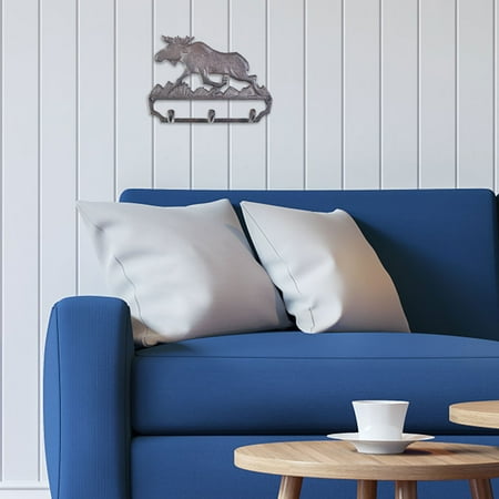 Farmhouse Decor Bathroom Decor Animal Iron Art Multi Hook Craft Style Personalized Wall Hanging
Farmhouse Decor Bathroom Decor Animal Iron Art Multi Hook Craft Style Personalized Wall Hanging