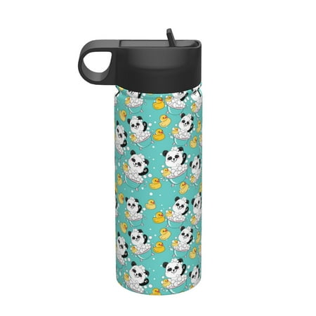 Uemuo Panda Bathing In The Bath Print 18oz Sports Insulated Kettle Water Bottle Outdoor Sports Bottle Insulated Hydration Bottle with Handle & Flip Straw
Uemuo Panda Bathing In The Bath Print 18oz Sports Insulated Kettle Water Bottle Outdoor Sports Bottle Insulated Hydration Bottle with Handle & Flip Straw