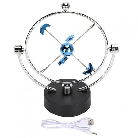 Perpetual Motion Desk Toy Star Moon Planetary System Color USB Battery Desktop Sculpture
Perpetual Motion Desk Toy Star Moon Planetary System Color USB Battery Desktop Sculpture