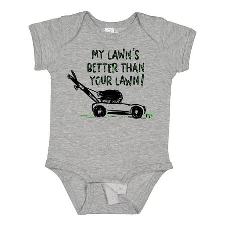 Inktastic Father s Day Dad My Lawn s Better Than Your Lawn! Gift Baby Boy or Baby Girl Bodysuit
Inktastic Father s Day Dad My Lawn s Better Than Your Lawn! Gift Baby Boy or Baby Girl Bodysuit