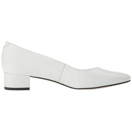 WALKING CRADLES HEIDI WOMEN DRESS PUMP IN WHITE LEATHER