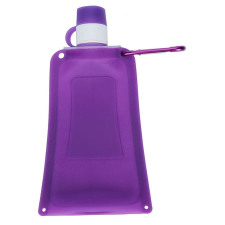 500ml Portable Foldable Water Bottles Collapsible Silicone Water Pouch for Outdoor Travel Camping CyclingPurple
500ml Portable Foldable Water Bottles Collapsible Silicone Water Pouch for Outdoor Travel Camping CyclingPurple