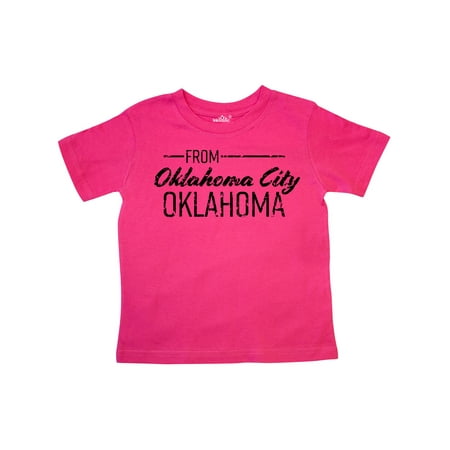 Inktastic From Oklahoma City Oklahoma in Black Distressed Text Gift Toddler Boy or Toddler Girl T-Shirt
Inktastic From Oklahoma City Oklahoma in Black Distressed Text Gift Toddler Boy or Toddler Girl T-Shirt