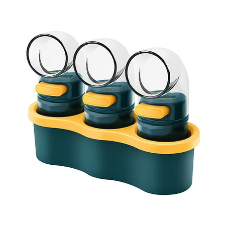 XIAOFFENN Measuring Pepper Shakers Quantitative Each Press 0.5g Ration Spice Dispenser Air-Tight Clear Seasoning Bottle
XIAOFFENN Measuring Pepper Shakers Quantitative Each Press 0.5g Ration Spice Dispenser Air-Tight Clear Seasoning Bottle