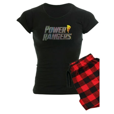 CafePress - Power Rangers Stacked Logo - Women s Dark Pajamas