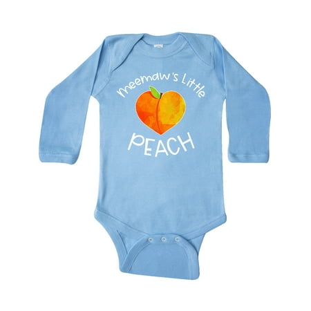 Inktastic Meemaw s Little Peach Cute Peach Heart Gift Baby Boy or Baby Girl Long Sleeve Bodysuit
Inktastic Meemaw s Little Peach Cute Peach Heart Gift Baby Boy or Baby Girl Long Sleeve Bodysuit