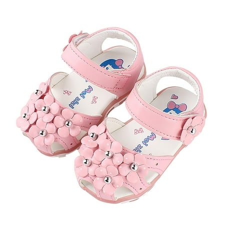 DNDKILG Newborn Infant Girl Dress Slippers First Walkers Shoes Baby Toddler Flower Summer Soft Sole Sandals Pink 0-15M
DNDKILG Newborn Infant Girl Dress Slippers First Walkers Shoes Baby Toddler Flower Summer Soft Sole Sandals Pink 0-15M