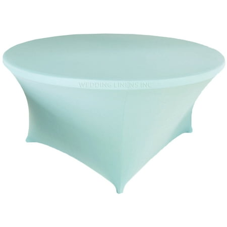 Wedding Linens Inc. (200 GSM) Premium 6 FT (72 )Round Spandex Stretch Fitted Table Cover Tablecloths - Baby Blue
Wedding Linens Inc. (200 GSM) Premium 6 FT (72 )Round Spandex Stretch Fitted Table Cover Tablecloths - Baby Blue