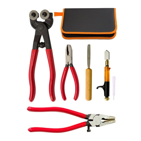 5Pcs Mosaic Tools Set Heavy Duty Wheeled s and Tile Cutter Pliers with File & Ceramic Cutting and Grinding
5Pcs Mosaic Tools Set Heavy Duty Wheeled s and Tile Cutter Pliers with File & Ceramic Cutting and Grinding