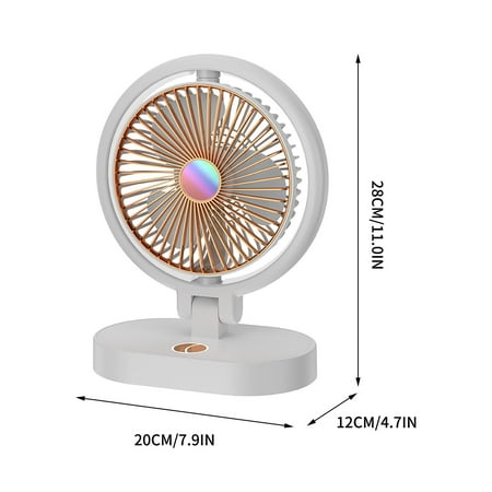 PRINxy 2023usb Rechargeable Night Light Small Fan Portable Mini Desktop Electric Fan Silent Cycle Electric Fan B
PRINxy 2023usb Rechargeable Night Light Small Fan Portable Mini Desktop Electric Fan Silent Cycle Electric Fan B