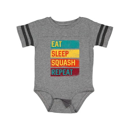 Inktastic Squash Player Eat Sleep Squash Repeat Gift Baby Boy or Baby Girl Bodysuit
Inktastic Squash Player Eat Sleep Squash Repeat Gift Baby Boy or Baby Girl Bodysuit