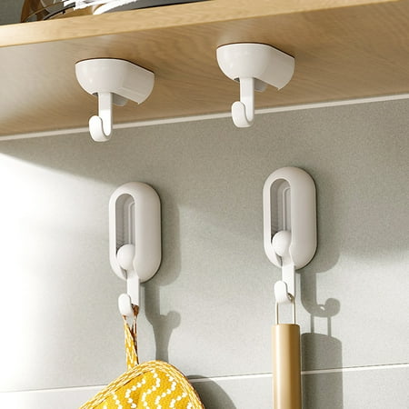 buateil 2Pcs Storage Hook Punch-free Strong Load-bearing 360 Degree Rotation Wall Mounted Bag Hat Organizer Hook Home Supplies
buateil 2Pcs Storage Hook Punch-free Strong Load-bearing 360 Degree Rotation Wall Mounted Bag Hat Organizer Hook Home Supplies