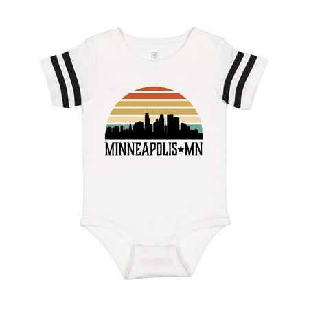 Inktastic Minneapolis Minnesota Skyline Retro Sunset Gift Baby Boy or Baby Girl Bodysuit
Inktastic Minneapolis Minnesota Skyline Retro Sunset Gift Baby Boy or Baby Girl Bodysuit
