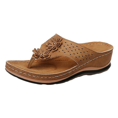 Hvyesh Women s Sandals Comfortable Flip Flops for Women with Arch Support Summer Casual Wedge Sandals Shoes Casual Sandalias Para Mujer
Hvyesh Women s Sandals Comfortable Flip Flops for Women with Arch Support Summer Casual Wedge Sandals Shoes Casual Sandalias Para Mujer