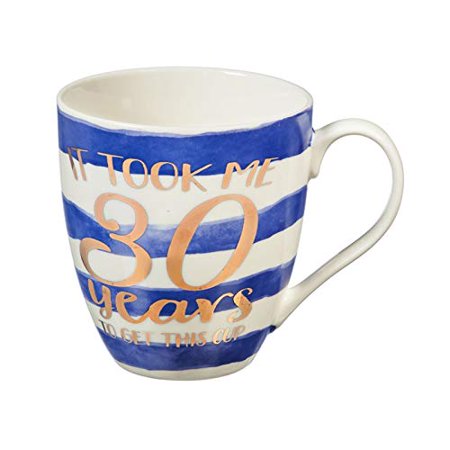 Evergreen Ceramic Cup O Java 17 OZ It Took Me 30 Years