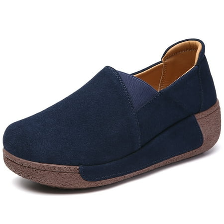 Women‘s Platform Wedge Rocker Shoes Comfortable Lightweight Slip On Shoes Casual Walking Shoes
Women‘s Platform Wedge Rocker Shoes Comfortable Lightweight Slip On Shoes Casual Walking Shoes