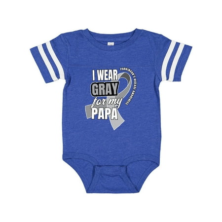 Inktastic I Wear Gray For My Papa Parkinsons Disease Awareness Gift Baby Boy or Baby Girl Bodysuit
Inktastic I Wear Gray For My Papa Parkinsons Disease Awareness Gift Baby Boy or Baby Girl Bodysuit