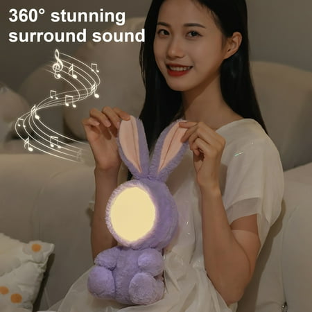 Taluosi Night Light Eye-protection Bluetooth-compatible Speaker Long Standby Time Soft Plush Toy LED Night Lamp for Home
Taluosi Night Light Eye-protection Bluetooth-compatible Speaker Long Standby Time Soft Plush Toy LED Night Lamp for Home