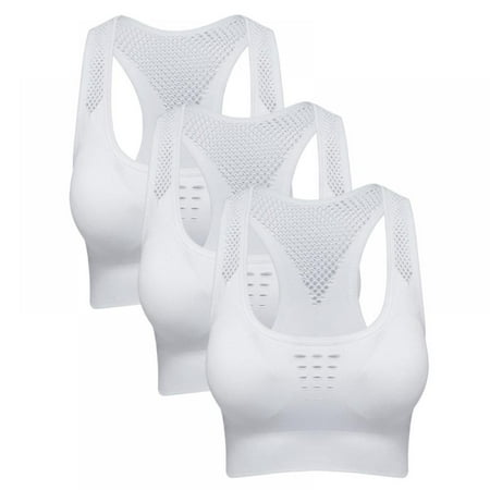 Spdoo 3 Pack Women s High Elastic Sports Bra Hollow Out High-strength Shockproof Running Underwear
Spdoo 3 Pack Women s High Elastic Sports Bra Hollow Out High-strength Shockproof Running Underwear
