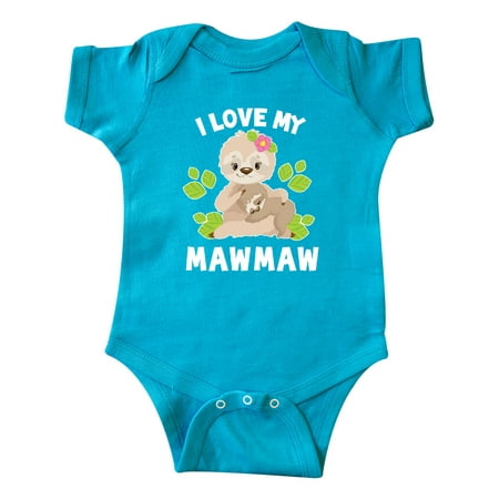 Inktastic Cute Sloth I Love My Mawmaw with Green Leaves Gift Baby Boy or Baby Girl Bodysuit
Inktastic Cute Sloth I Love My Mawmaw with Green Leaves Gift Baby Boy or Baby Girl Bodysuit