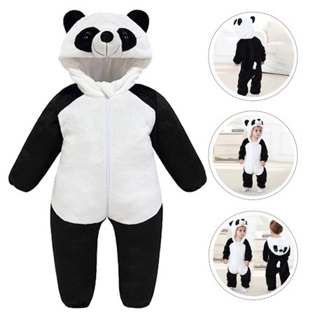 Etereauty 1pc Adorable Winter One-piece Romper Panda-shaped Flannel Baby Jumpsuit
Etereauty 1pc Adorable Winter One-piece Romper Panda-shaped Flannel Baby Jumpsuit