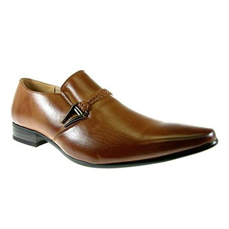 Majestic Men s 98105 Slip On Braided Strap Loafers