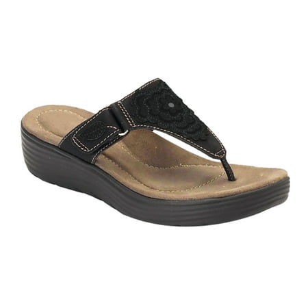 Lyinloo Flip-Flops Sandals With A Buckle And Low Wedge Heel Casual Sandals Black 37
Lyinloo Flip-Flops Sandals With A Buckle And Low Wedge Heel Casual Sandals Black 37