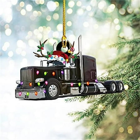 Frostluinai Christmas Deal All! 1PC Christmas Ornaments Hanging Decoration Gift Product Personalized Family Iron Fire Truck Excavator Excavator Pendant
Frostluinai Christmas Deal All! 1PC Christmas Ornaments Hanging Decoration Gift Product Personalized Family Iron Fire Truck Excavator Excavator Pendant
