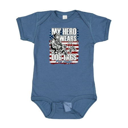 Inktastic Military Proud Daughter Hero Wears Dog Tags Girls Gift Baby Girl Bodysuit
Inktastic Military Proud Daughter Hero Wears Dog Tags Girls Gift Baby Girl Bodysuit