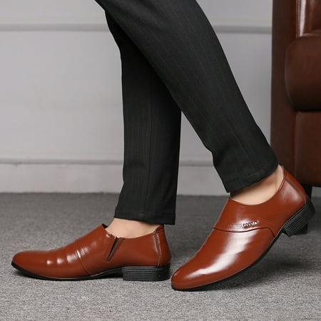 christmas fashion style men s breathable comfortable business slip on leisure solid color leather shoes
christmas fashion style men s breathable comfortable business slip on leisure solid color leather shoes