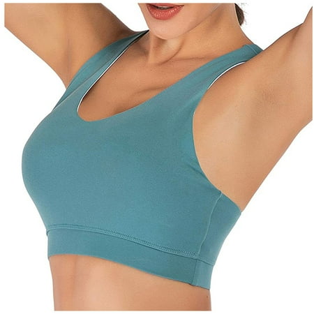 SOOMLON Bras for Women Push Up Yoga Sleeveless Blouse Cold Shoulder Tanks Tops Athletic Bra Workout Bra Blue M
SOOMLON Bras for Women Push Up Yoga Sleeveless Blouse Cold Shoulder Tanks Tops Athletic Bra Workout Bra Blue M