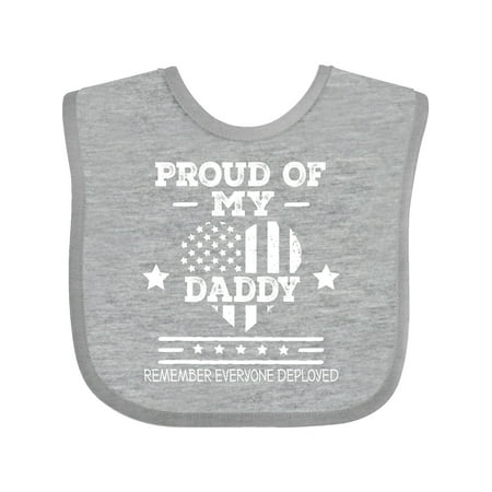 Inktastic Military Daddy Red Friday Deployed Gift Baby Boy or Baby Girl Bib
Inktastic Military Daddy Red Friday Deployed Gift Baby Boy or Baby Girl Bib