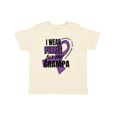 Inktastic Chronic Pain I Wear Purple For My Grampa Gift Toddler Boy or Toddler Girl T-Shirt
Inktastic Chronic Pain I Wear Purple For My Grampa Gift Toddler Boy or Toddler Girl T-Shirt