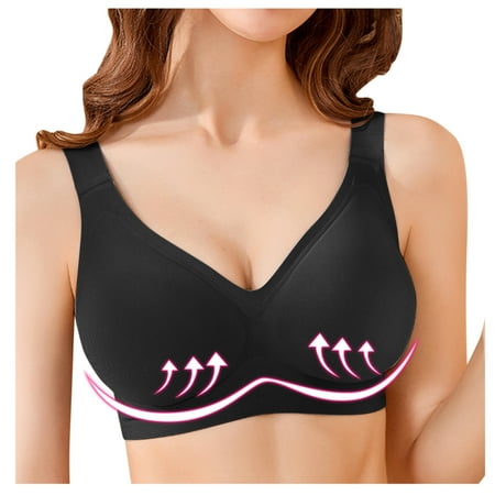Women s Unrimmed Back Adjustable Wide-Shoulder Sports Plus Size Underwear Bra Note Please Buy One Size Larger
Women s Unrimmed Back Adjustable Wide-Shoulder Sports Plus Size Underwear Bra Note Please Buy One Size Larger