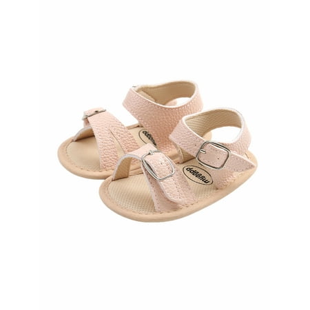 Suanret Infants Girl Summer Sandals Newborn Baby Summer Wear PU Material Leisure Adjustable Shoes Pink 0-6 Months
Suanret Infants Girl Summer Sandals Newborn Baby Summer Wear PU Material Leisure Adjustable Shoes Pink 0-6 Months