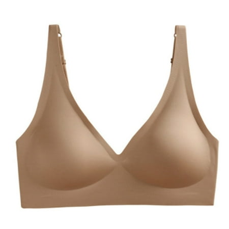 RuiCredibility Seamless Bra Soft Intimate Women s Underwear Female Wireless Bra Beige
RuiCredibility Seamless Bra Soft Intimate Women s Underwear Female Wireless Bra Beige