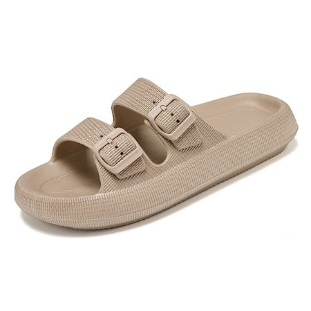 Homgreen Cloud Slides for Women Double Buckle Adjustable Pillow Slippers Ultra Cushion Sandals
Homgreen Cloud Slides for Women Double Buckle Adjustable Pillow Slippers Ultra Cushion Sandals