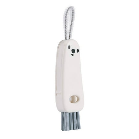 ZYmall Groove Brush Labor-saving Convenient Comfortable Grip 360 Degree Rotating Cute Bear Pattern 3-in-1 Portable Cup Lid Brush Daily Use
ZYmall Groove Brush Labor-saving Convenient Comfortable Grip 360 Degree Rotating Cute Bear Pattern 3-in-1 Portable Cup Lid Brush Daily Use