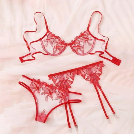 CFXNMZGR Intimates For Women Steel Ring Bra Embroidery Underwear Women Lingerie Garter Belt Thong
CFXNMZGR Intimates For Women Steel Ring Bra Embroidery Underwear Women Lingerie Garter Belt Thong