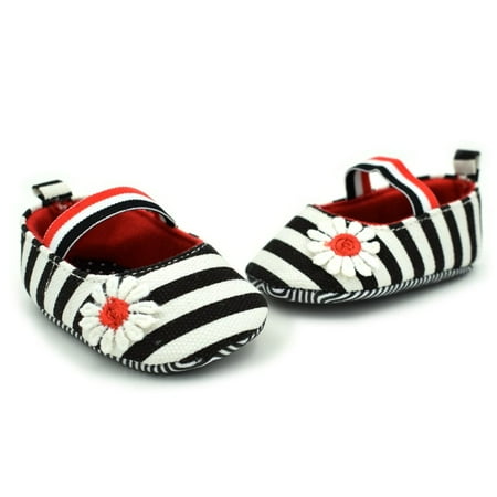 Infant Cute Baby Girl Soft Sole Comfy Shoes Spring Warm Slipper Crib Shoes Embroidered Flower Stripe Shoe Kids Black L
Infant Cute Baby Girl Soft Sole Comfy Shoes Spring Warm Slipper Crib Shoes Embroidered Flower Stripe Shoe Kids Black L