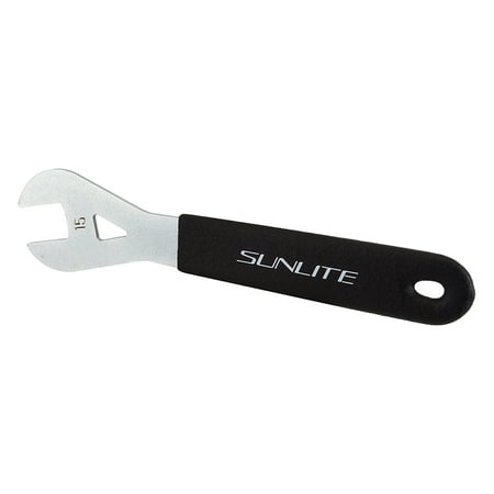 Sunlite Single End Cone Wrench Tool Hub Cone Wrench Sunlt Crmo 15mm (G)