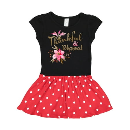 Inktastic Thankful and Blessed Inspirational Saying with Pink Flowers Gift Toddler Girl Dress
Inktastic Thankful and Blessed Inspirational Saying with Pink Flowers Gift Toddler Girl Dress