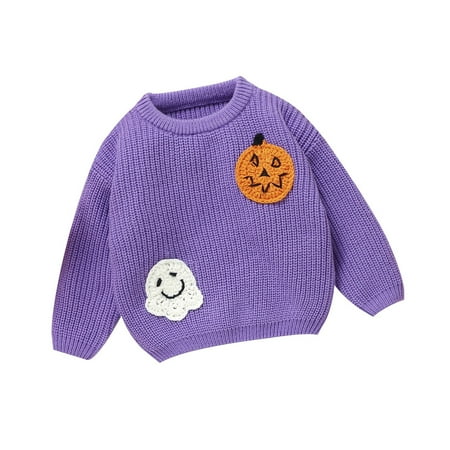 Boys Sweater Baby Crewneck Outfits Long Sleeve Pumpkin Cute Toddler Hoodie Knit Sweaters 6-9 Months
Boys Sweater Baby Crewneck Outfits Long Sleeve Pumpkin Cute Toddler Hoodie Knit Sweaters 6-9 Months