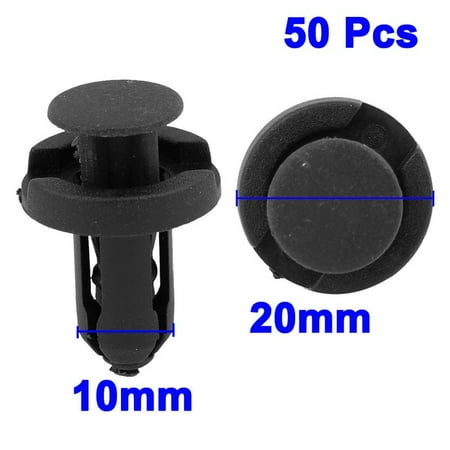 Ruibeauty 50 Pcs Black 10Mm Dia Hole Push In Type Plastic Rivets For Car Bumper Fender
Ruibeauty 50 Pcs Black 10Mm Dia Hole Push In Type Plastic Rivets For Car Bumper Fender