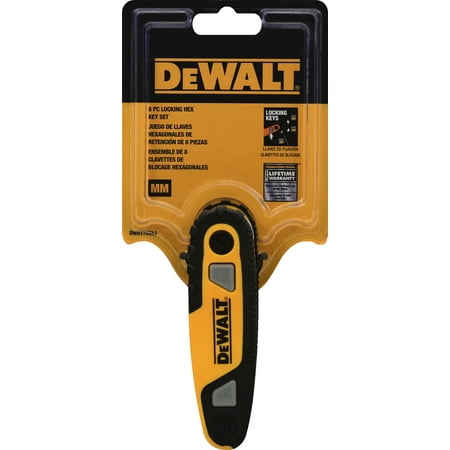 DEWALT DWHT70263M Folding Locking Hex Key Set MM
