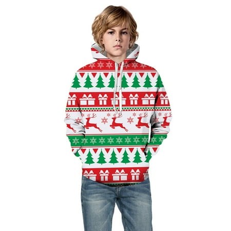 Boys Sweatshirts & Hoodies Little Boys Girls Kids Hooded Unisex Sweatshirt 3D Christmas New Year s Pattern Pullover Hoodie For Girls Boys With Pocket Watermelon Red 4 Years-5 Years
Boys Sweatshirts & Hoodies Little Boys Girls Kids Hooded Unisex Sweatshirt 3D Christmas New Year s Pattern Pullover Hoodie For Girls Boys With Pocket Watermelon Red 4 Years-5 Years